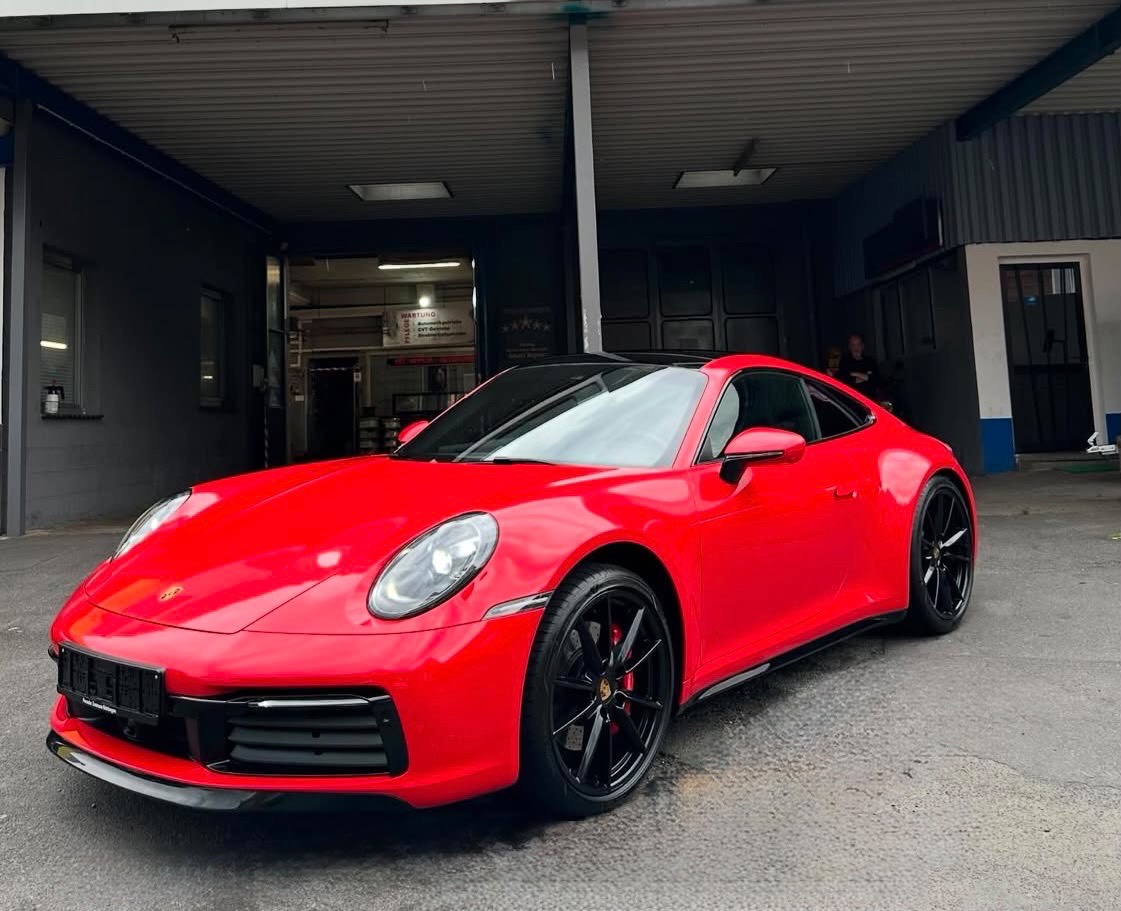 Roter Porsche – Aufbereitung