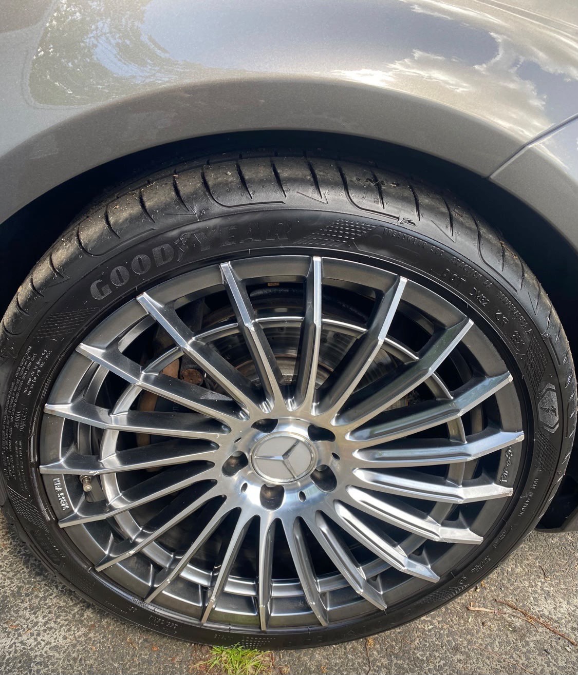 Felgen Detailaufnahme